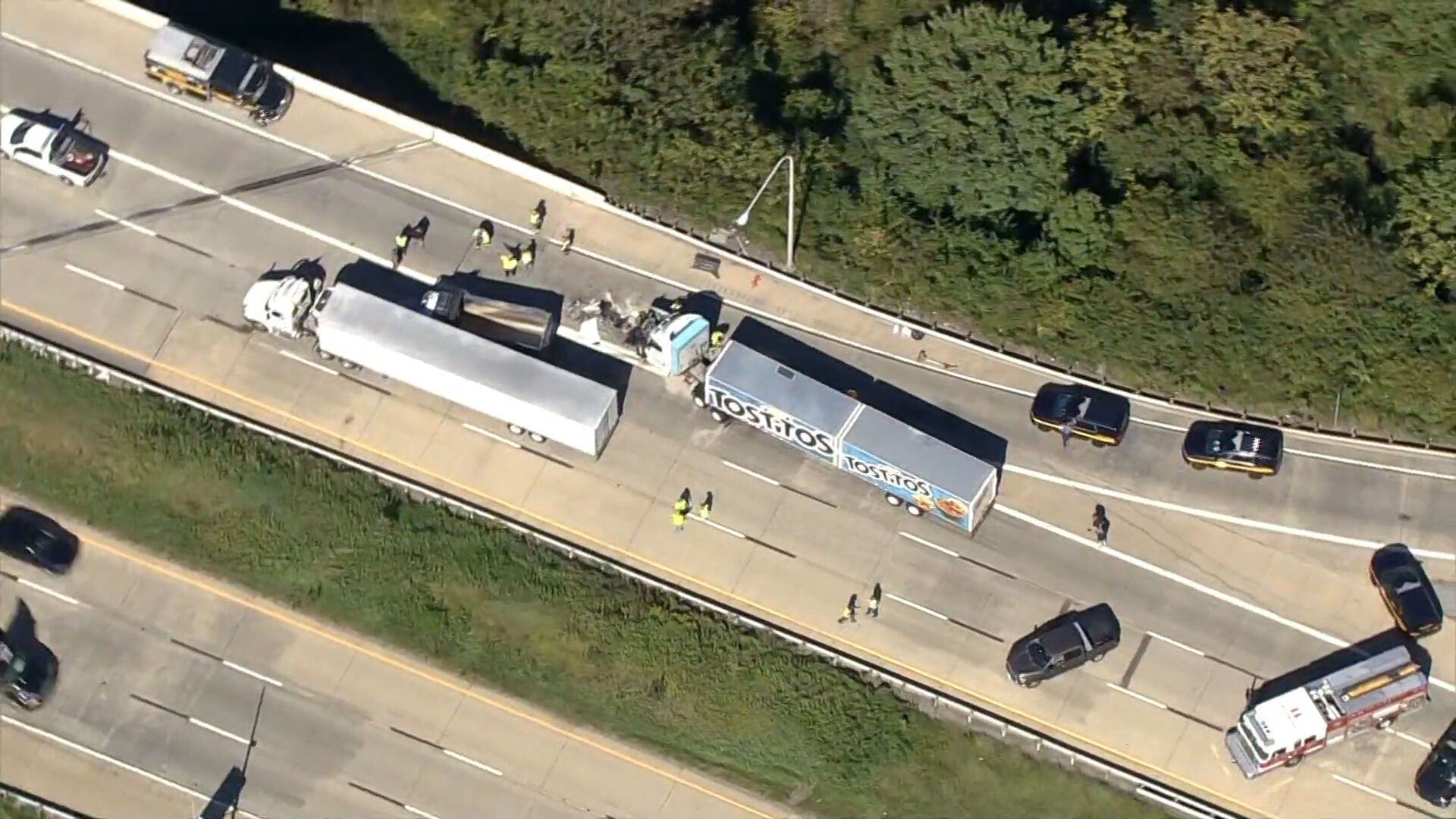I495 fuel spill crash 092120
